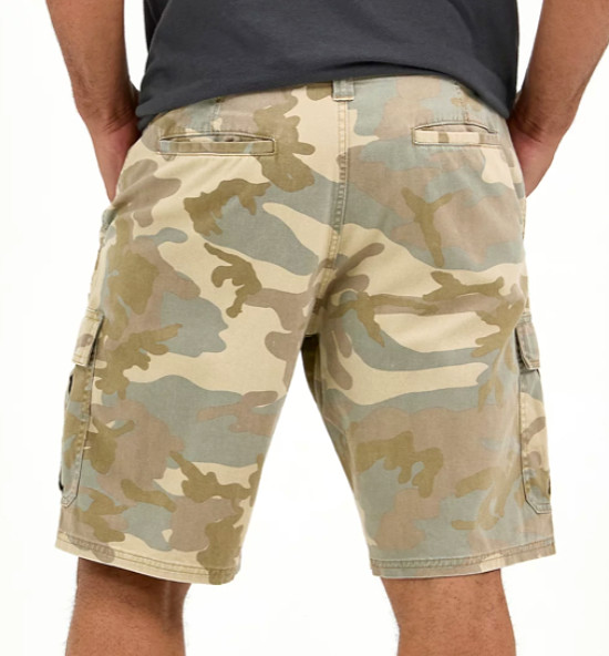 Wrangler Men’s Cargo Shorts w/ Stretch Relaxed Fit Camo Above Knee ALL SIZES