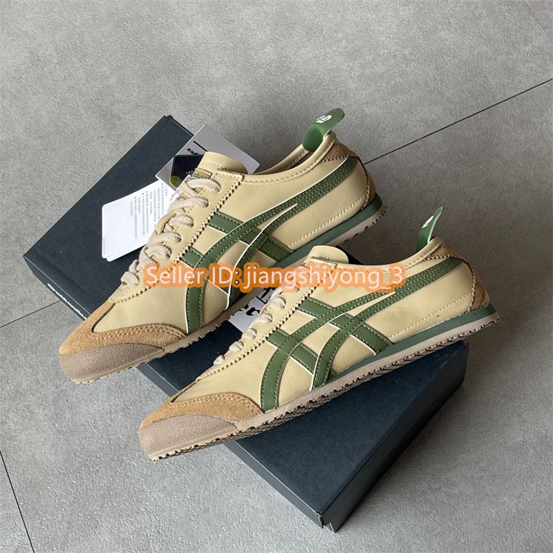 2026 Onitsuka Tiger MEXICO 66 DL408-1785 1183C102-250 Brown Green