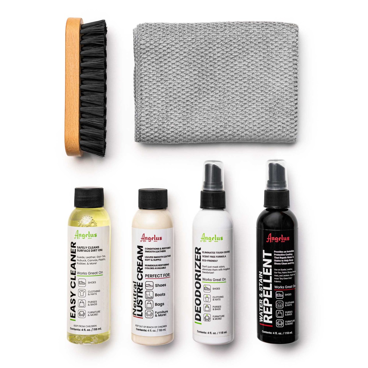 Angelus Ultimate Shoe Care Kit (6 Piece Kit)