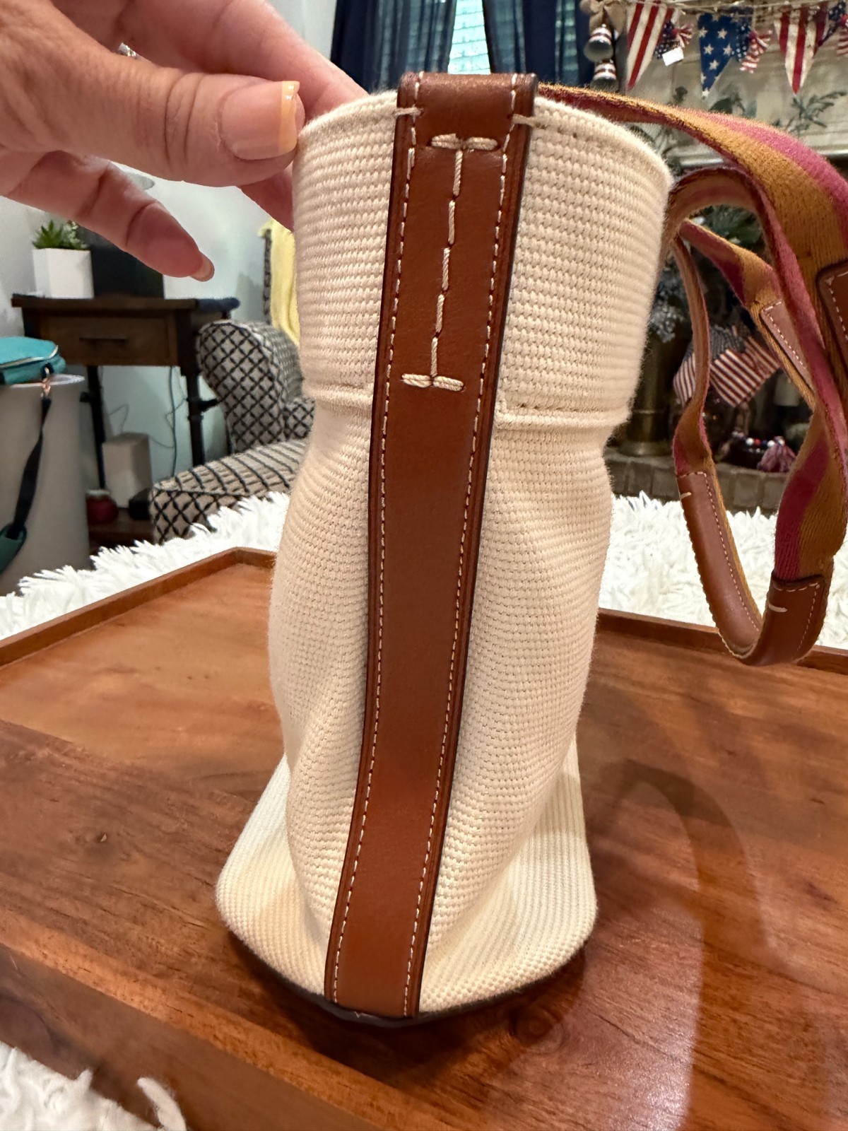 Coach Small Canvas Tote (Style CK168)