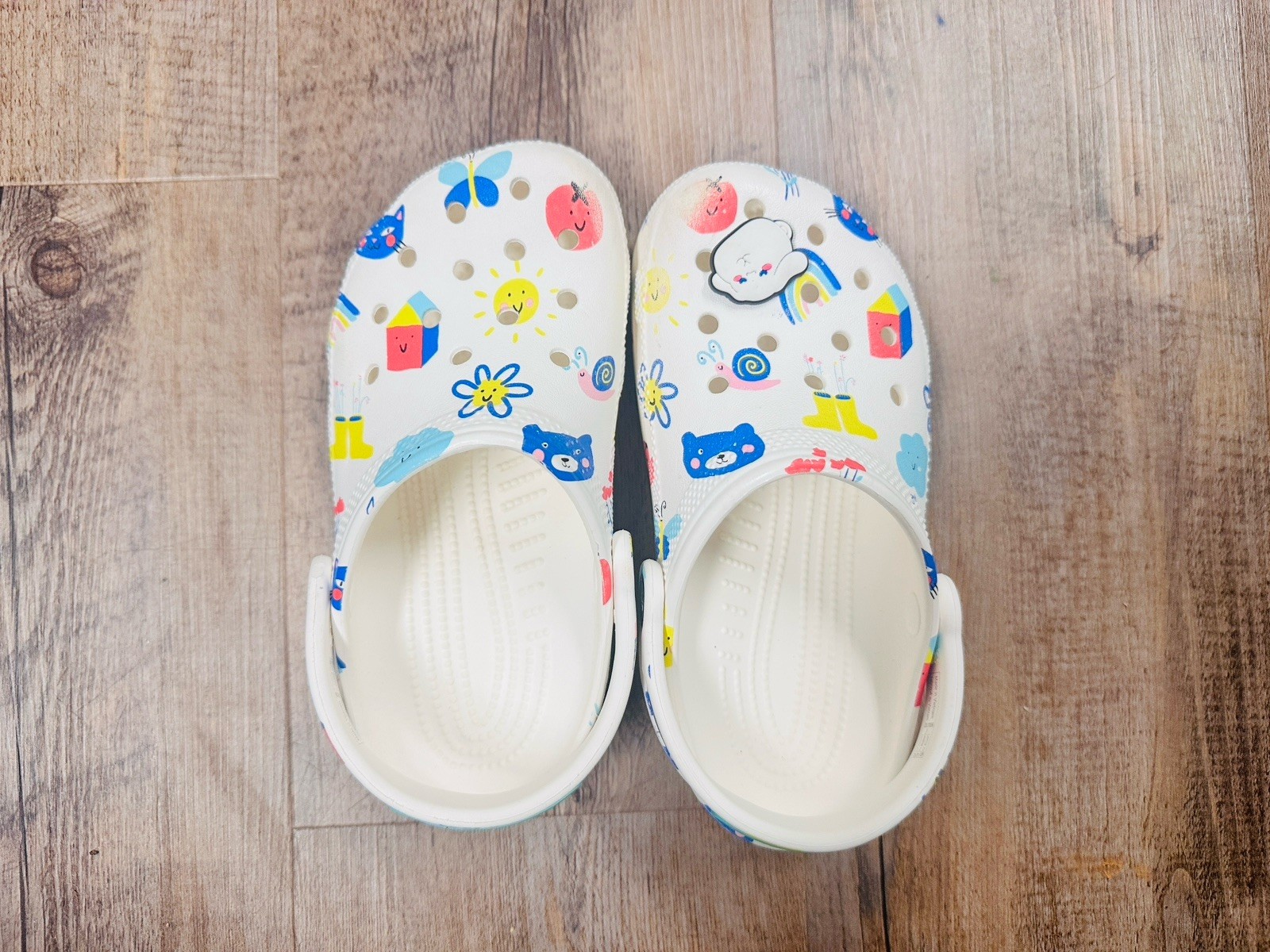 Crocs Girls Size 1 Water Shoes Sandals Clog