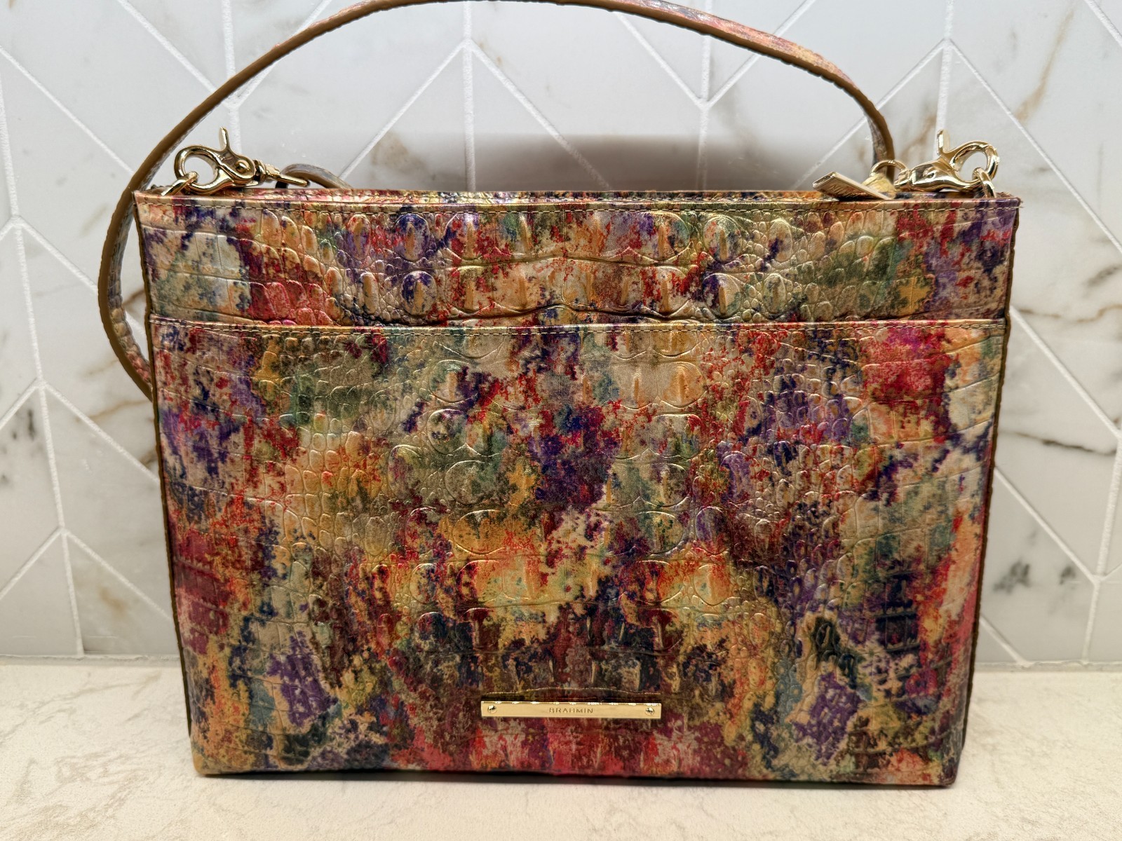 Brahmin Remy Cross Body Bag Harvest Melbourne – New w/ dust cloth and tag