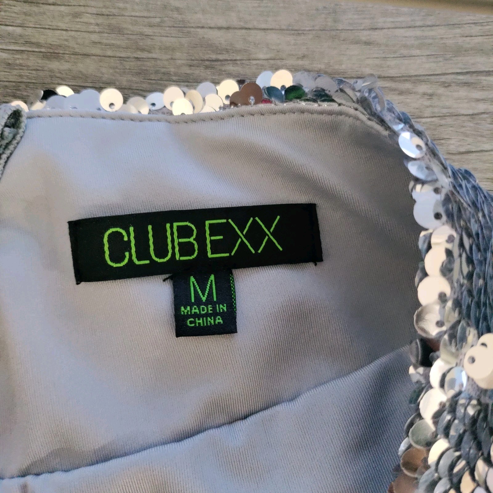 Club Exx Mirror Ball Dancer Flare Pants Womans Size Medium