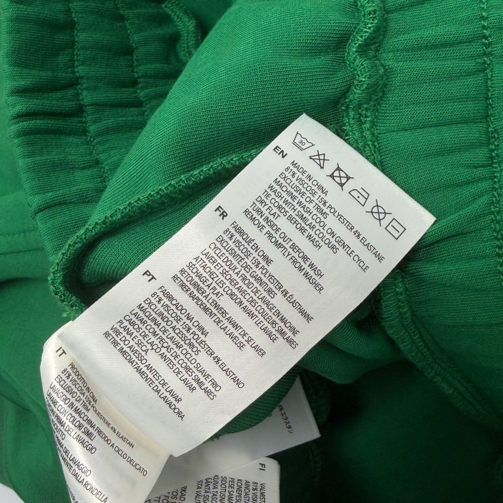 NWT Varley Doublesoft Atrium Short 4.5″ Anthropologie Sz XXS Green High Rise $88