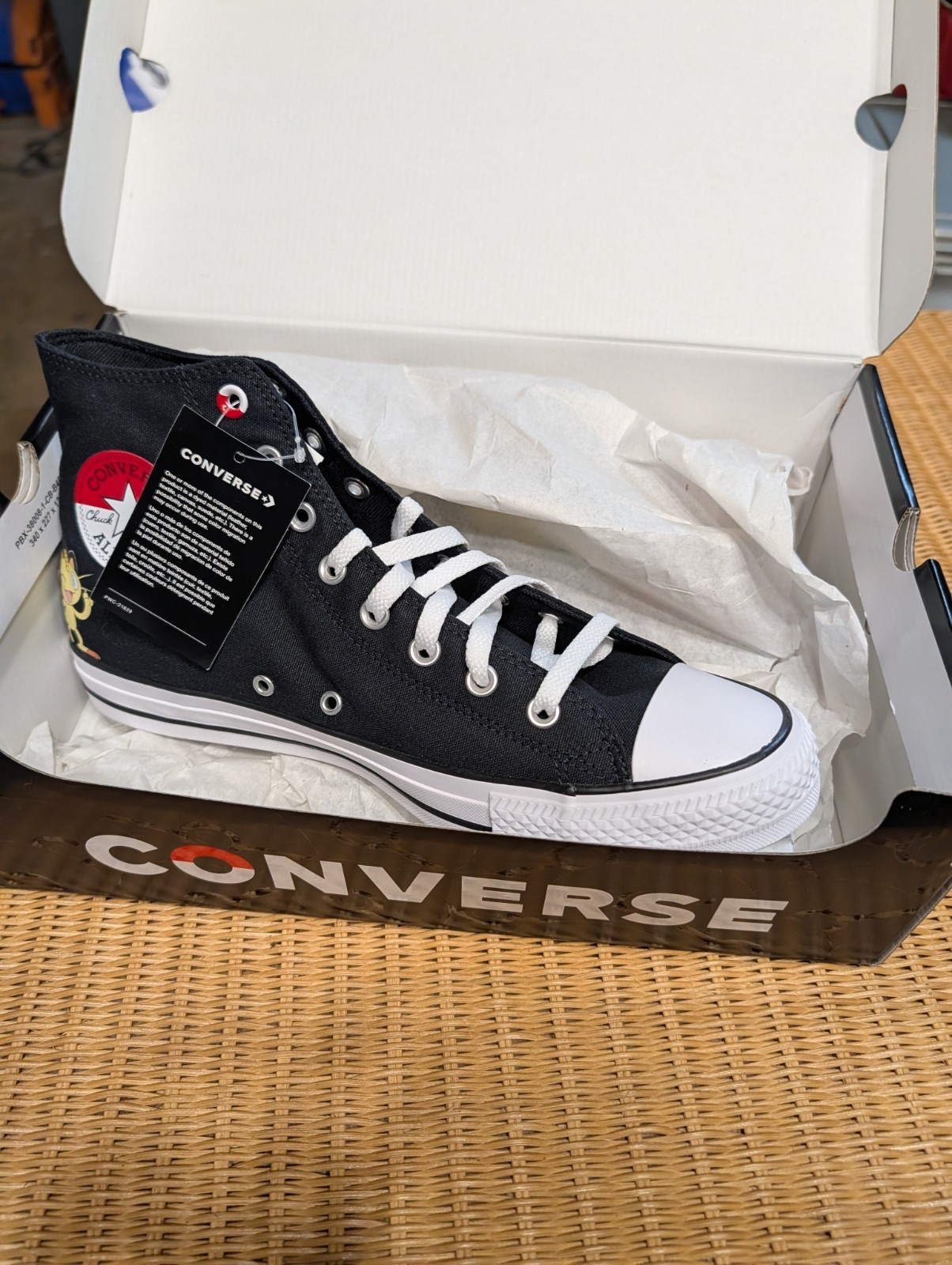 Pokemon 25th Anniversary Converse Chuck Limited Edition
