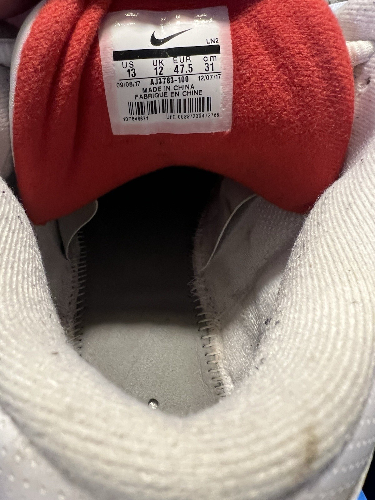 Size 13 – Air Jordan 3 Golf White Cement