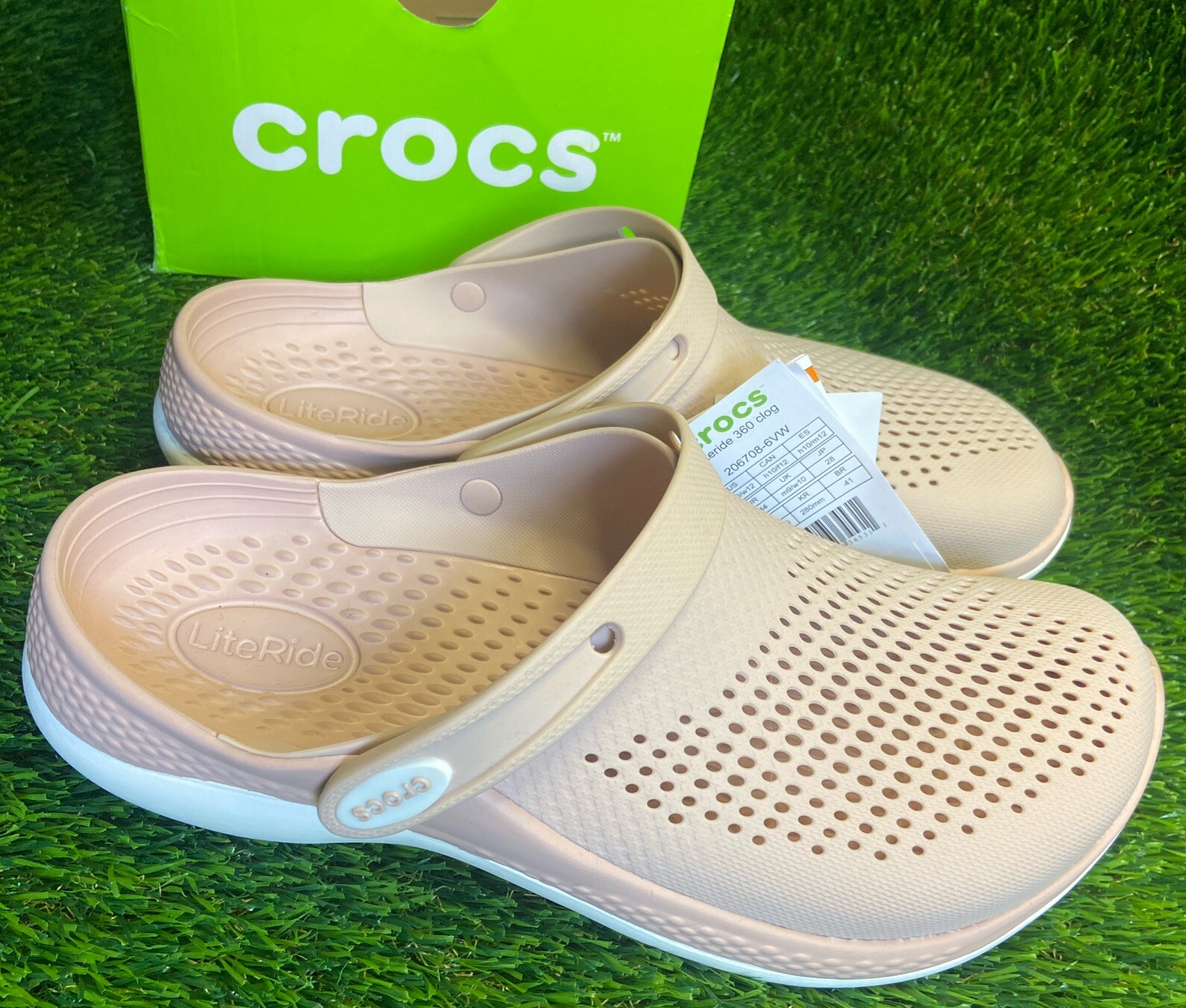 NEW Crocs LiteRide 360 Clog Pink Clay/White US-M10|W12 UK-M9|W10 EU-43-44