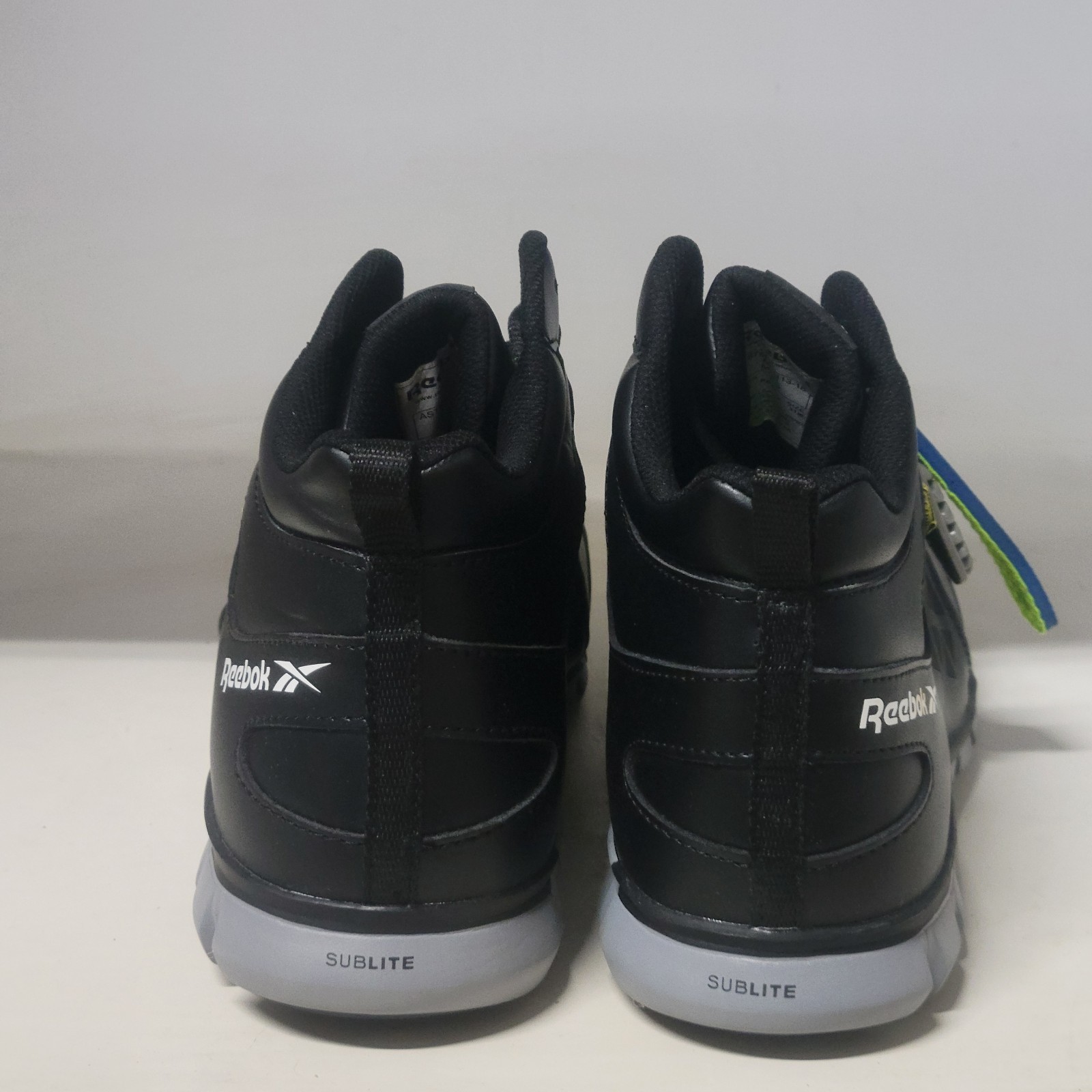 Reebok Mens Sublite Cushion Alloy Toe Boot Black (LEFT 11.5M / RIGHT 11M)