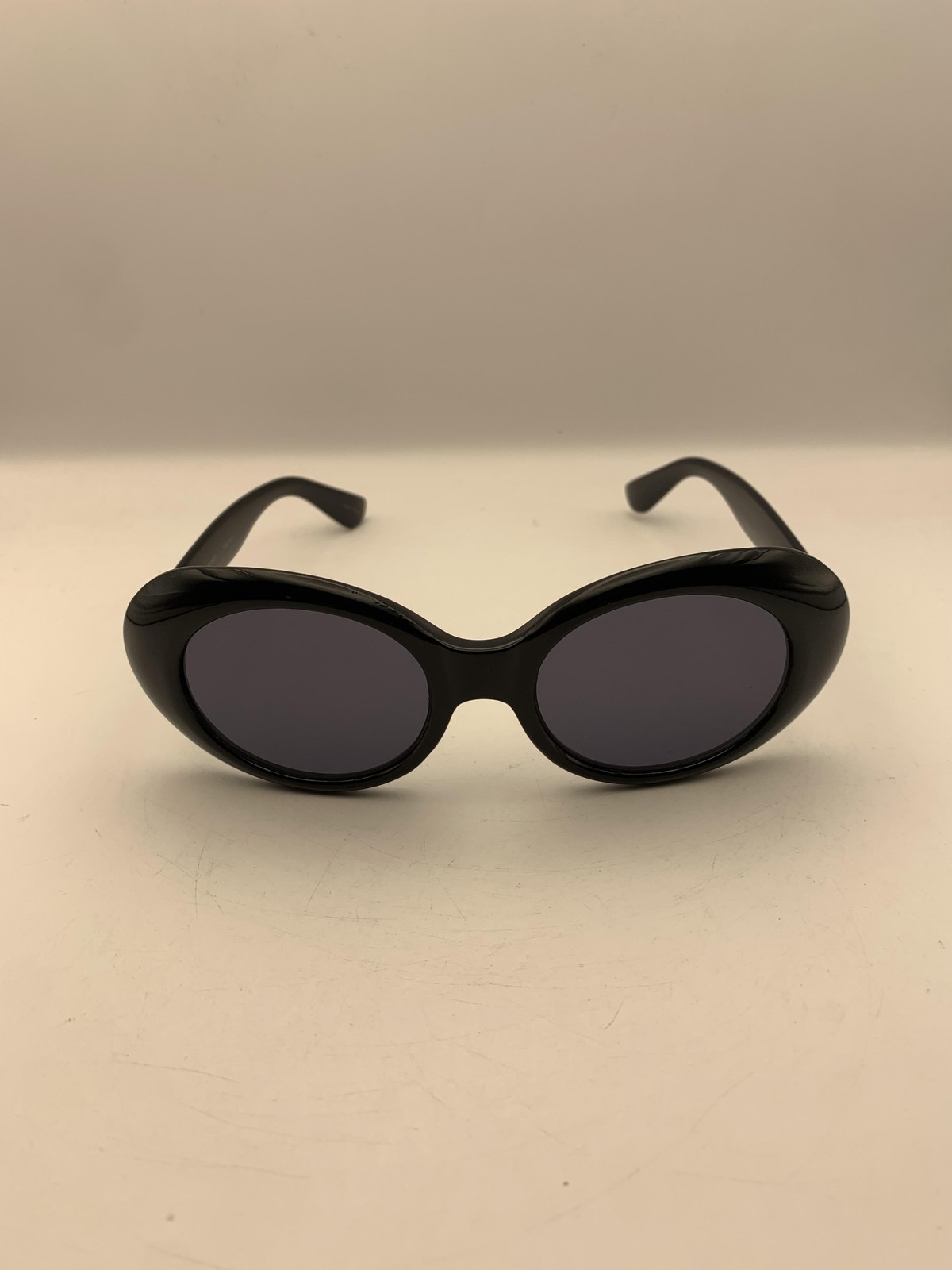 Elizabeth And James Sunglasses WG01SU01 Black Oval Womens Gray Oversized China