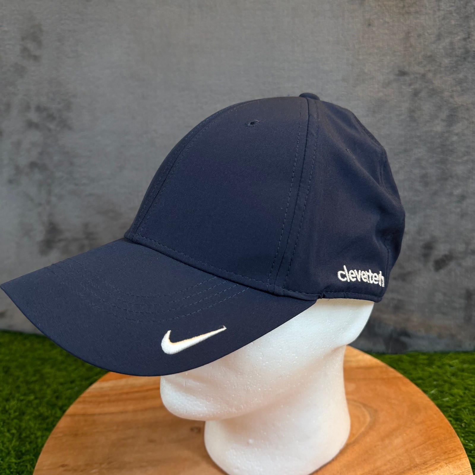 Nike Legacy91 Dri Fit Hat Mens One Size Navy Blue Adjustable Athletic Cap