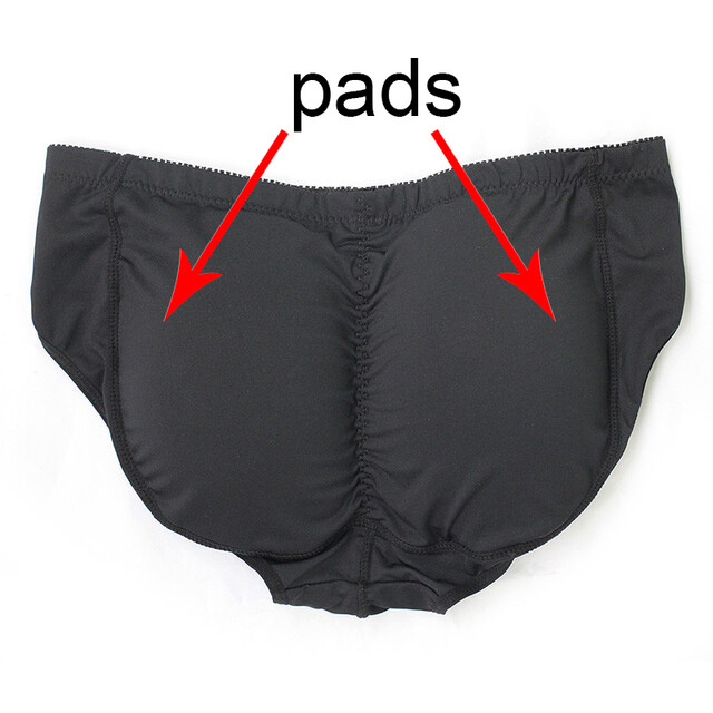 Men Padded Butt Hips Enhancer Body Shaper Panties Fake Ass Underwear Briefs US