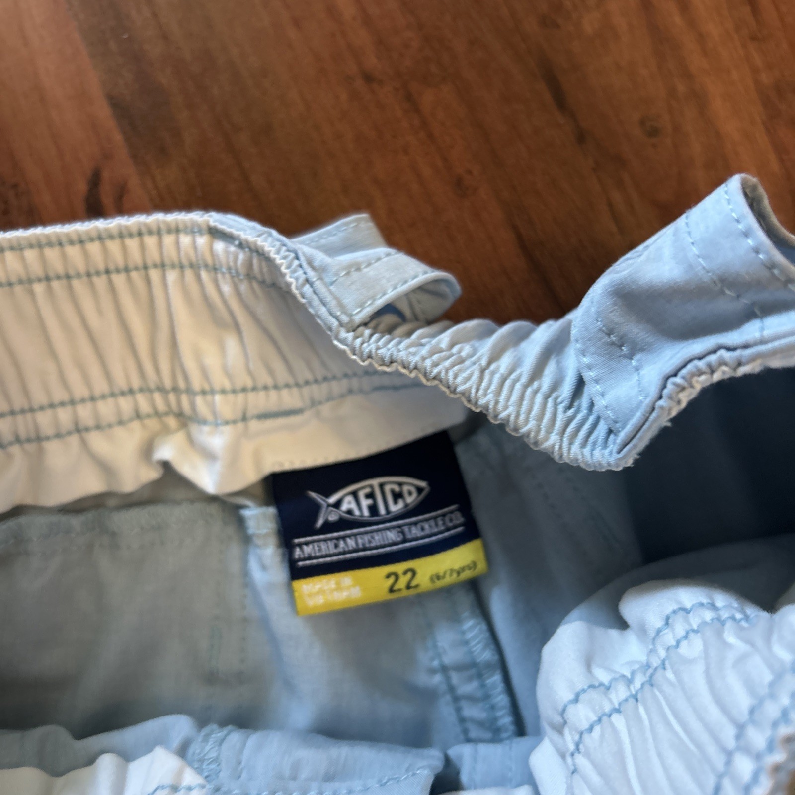 AFTCO & Columbia 22 in S Shorts Boys Youth Nylon Cargo Fishing Lot Of 10 Preppy