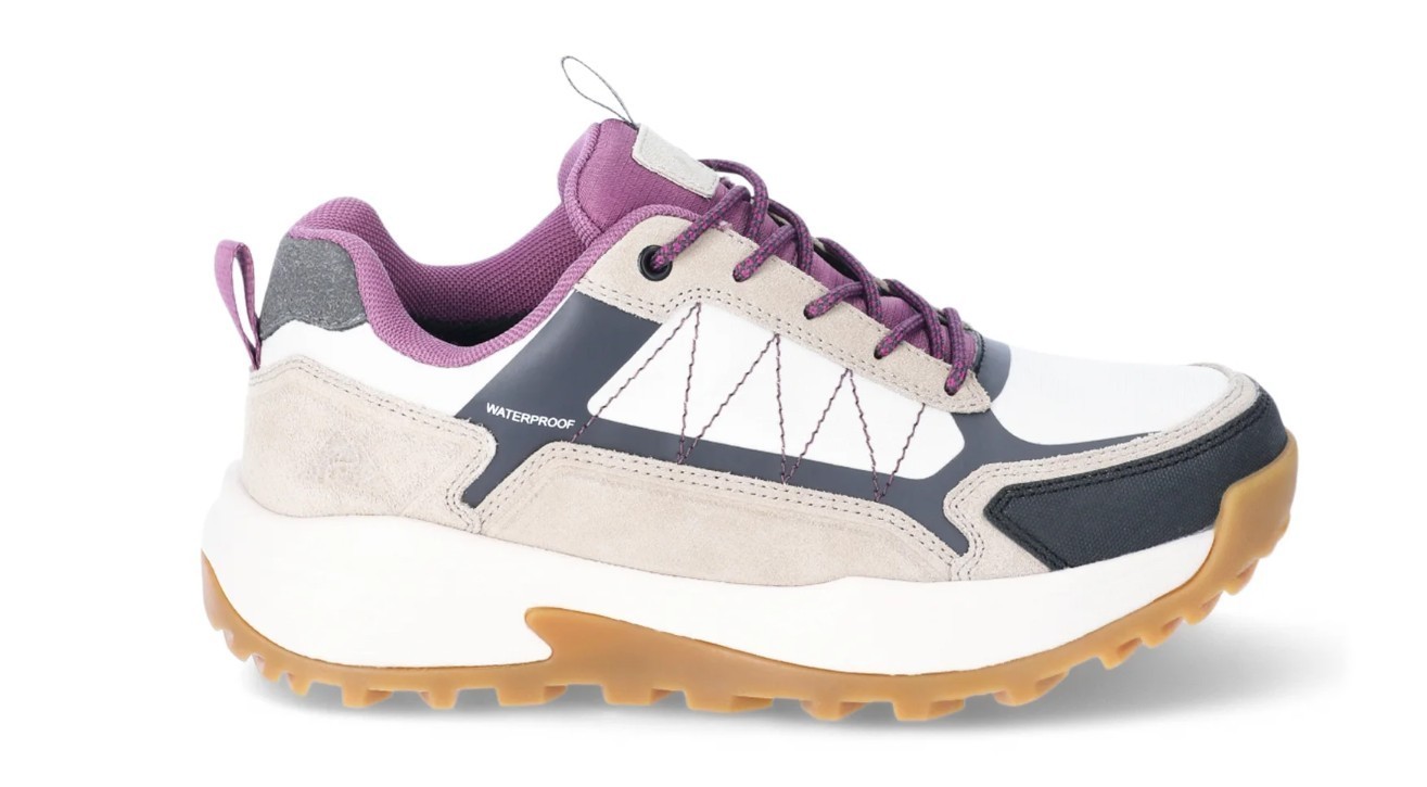 Ozark Trail Women’s Beige Leather Waterproof Hiker Hiking Shoes Various Size New