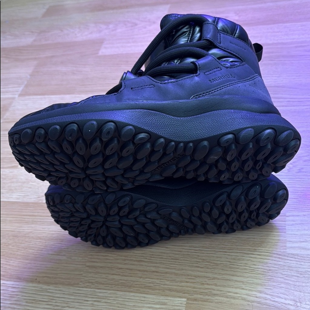 Merrell Women’s 200g Insulated Quilted Winter Snow Boots Black US 9.5 Warm