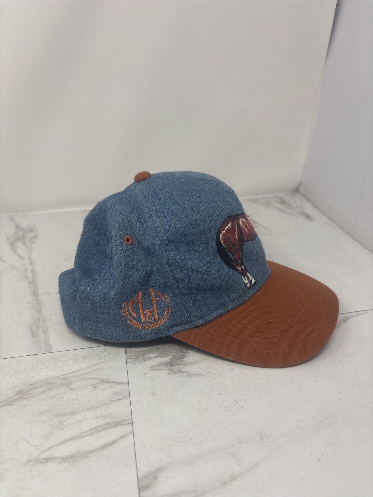 Trucker’s Cap Horse Baseball Cap Snap Back Cowboy Cowgirl AQHA Quarter Horse