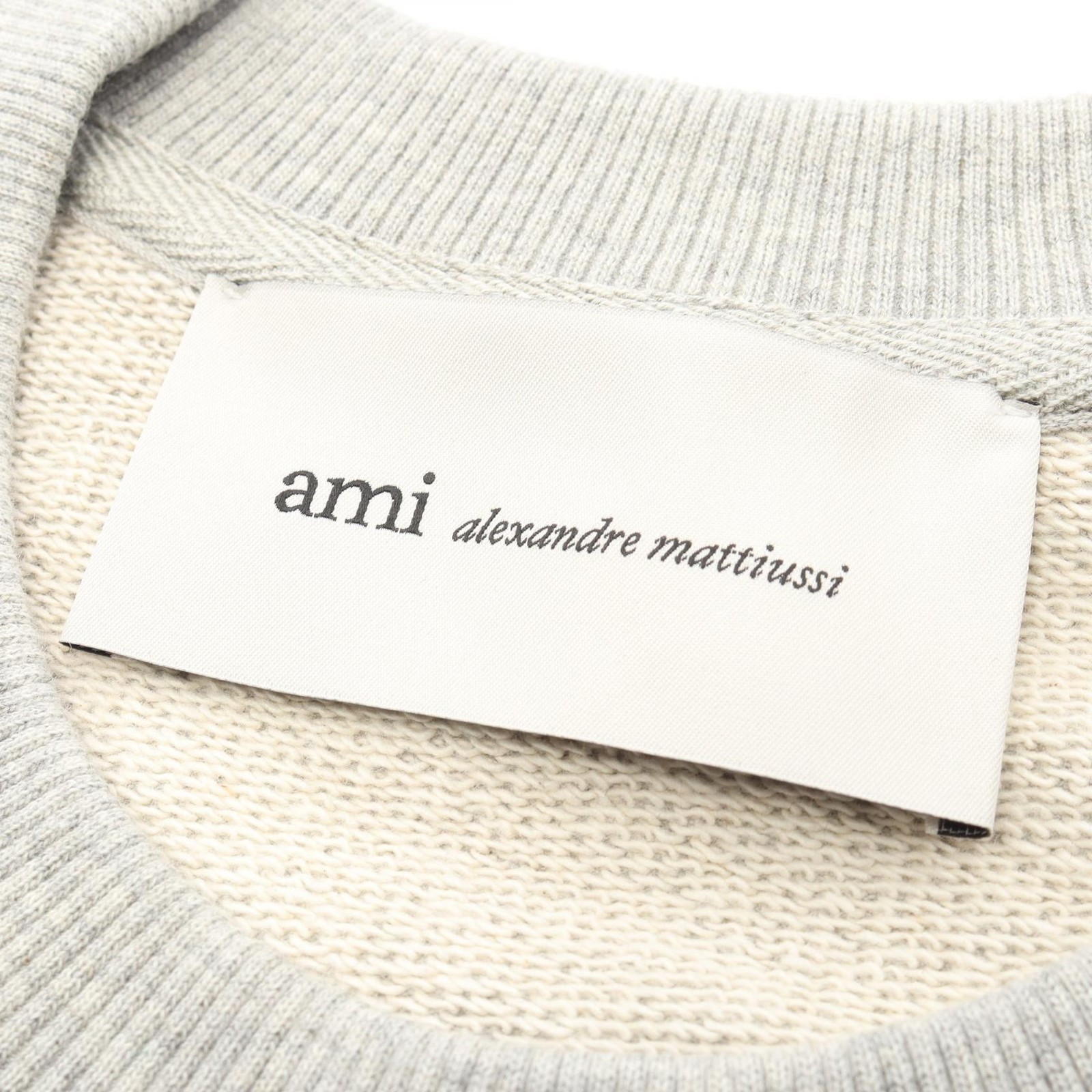 AMI Logo Cotton Sweatshirt – DUTY FREE