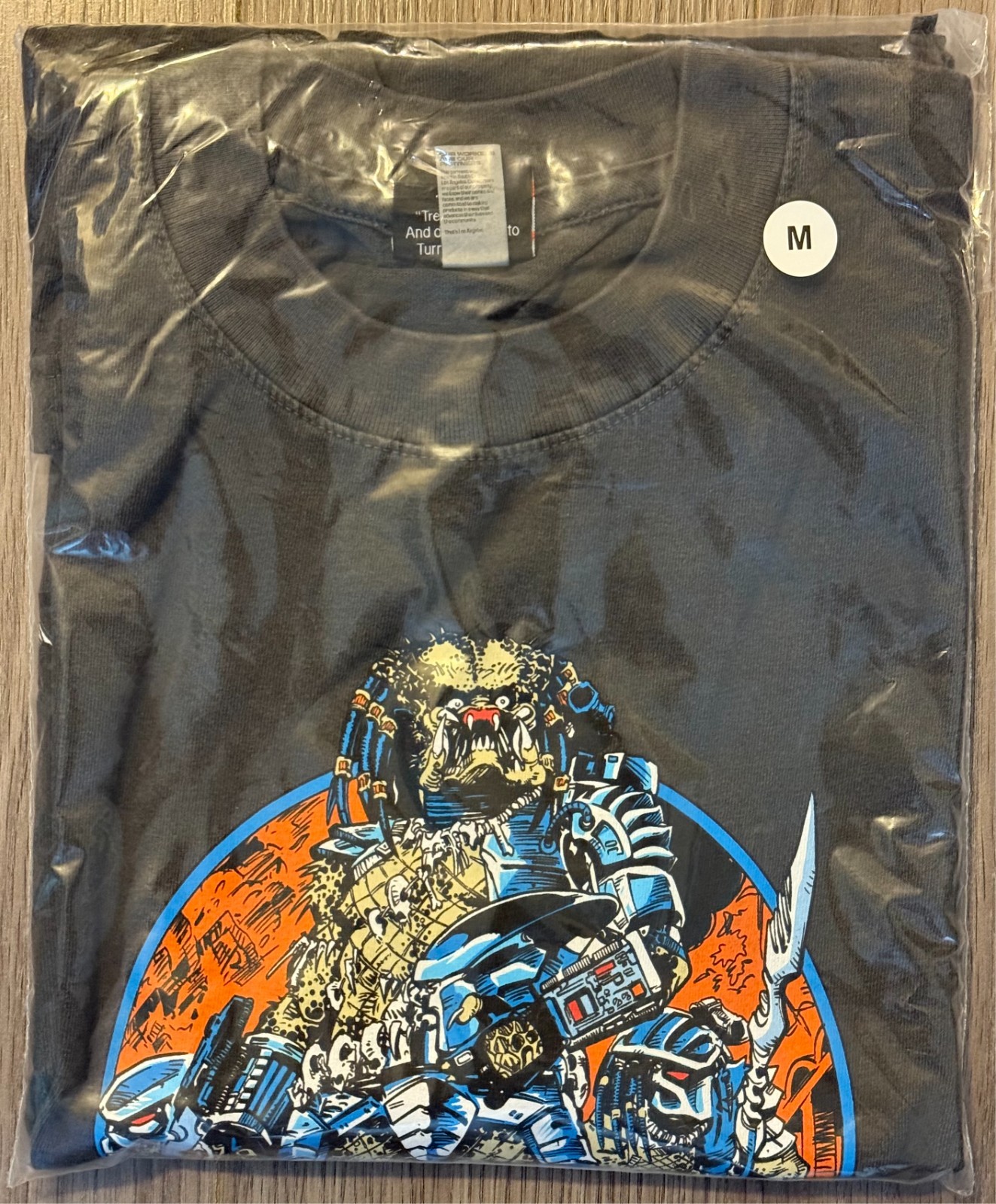 PREDATOR vs. Aliens Tee Shirt badlands whitegold industries vintage black M