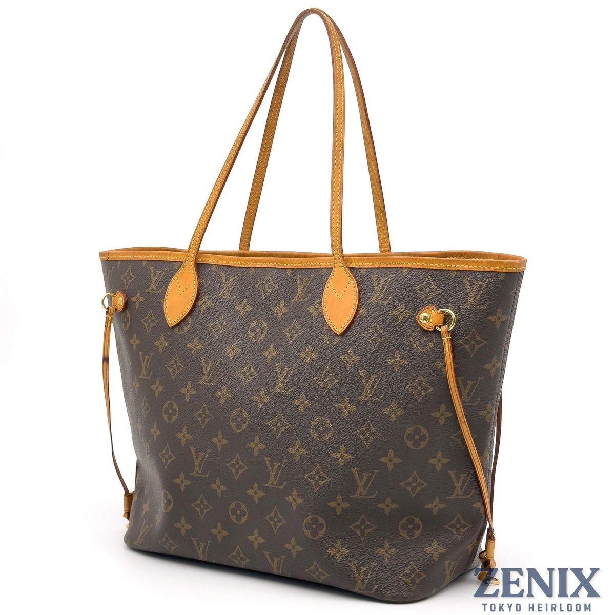 USA-Made Louis Vuitton Neverfull MM Monogram Tote Bag M40156 2010 Duty-Free