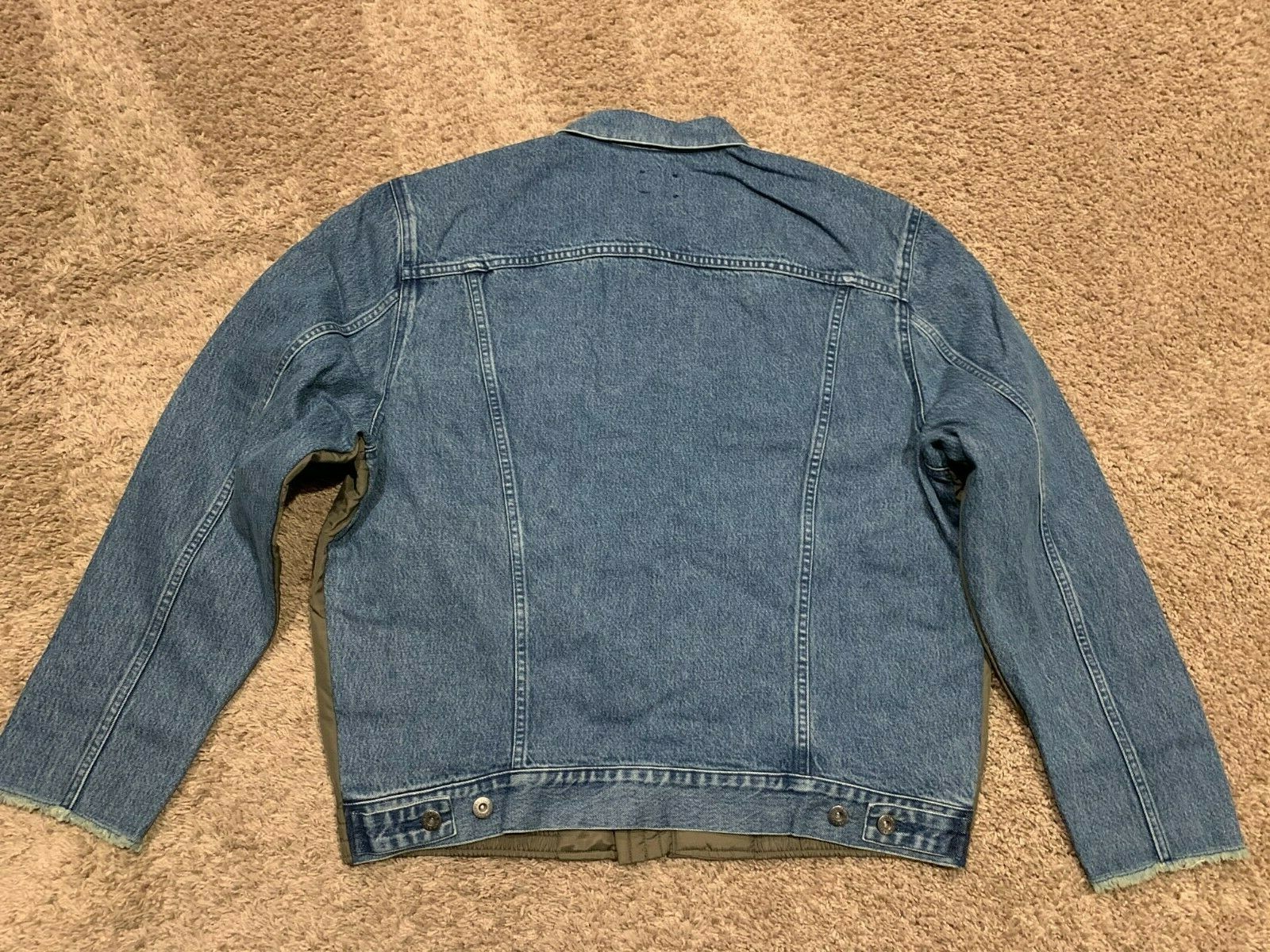 Levi’s Made & Crafted Spliced Bomber Trucker Jacket Men’s Large NWT RT$498 B12