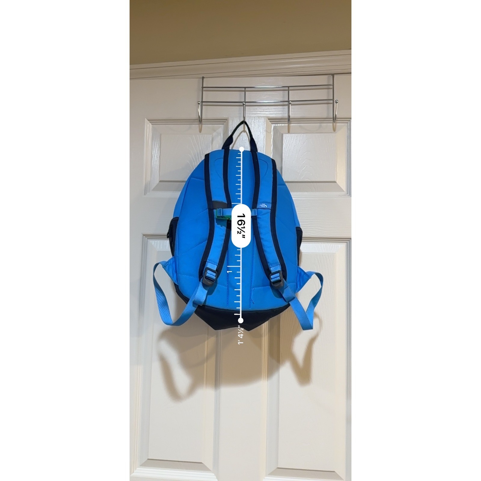 The North Face Recon Squash Kids Backpack Blue Black Daypack School Bag