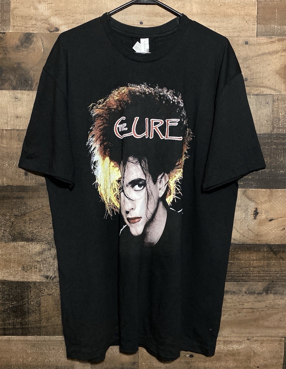 Vintage the Cure band t shirt Black The Cure Robert Smith T-Shirt BTH222