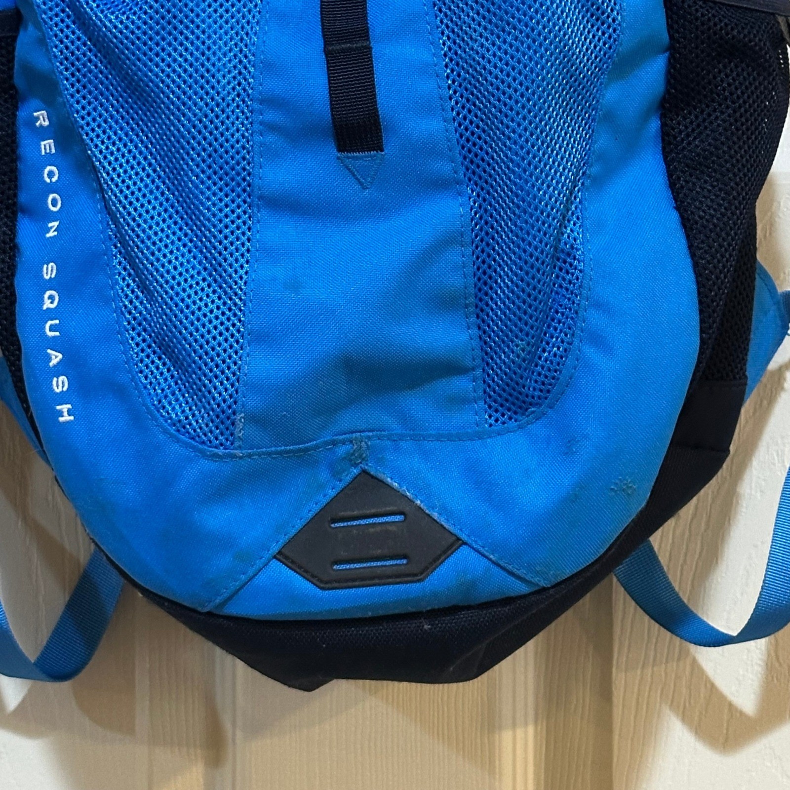 The North Face Recon Squash Kids Backpack Blue Black Daypack School Bag