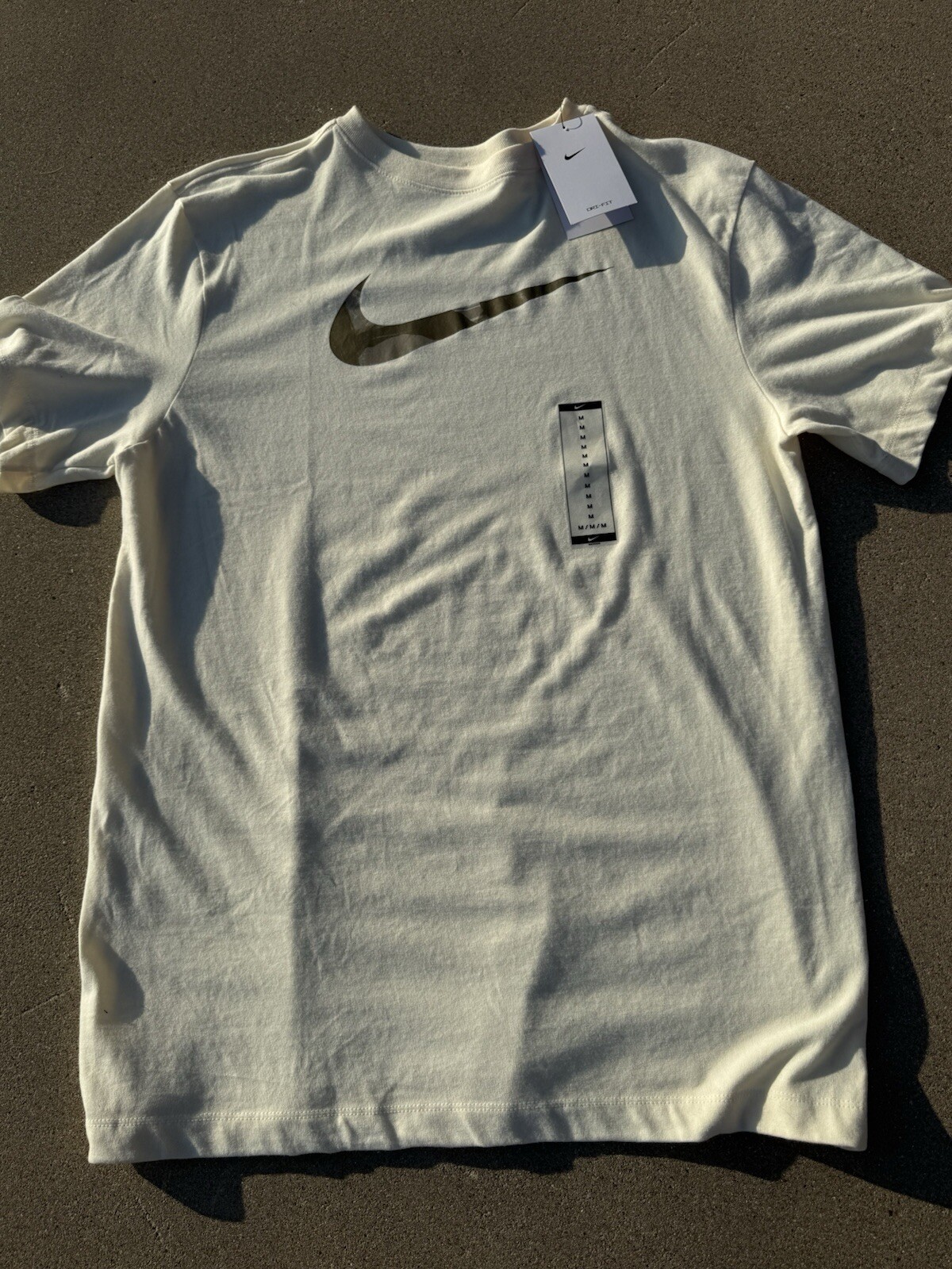 Nike Men’s T-Shirt Athletic Logo Swoosh Printed Active Short Sleeve Tee