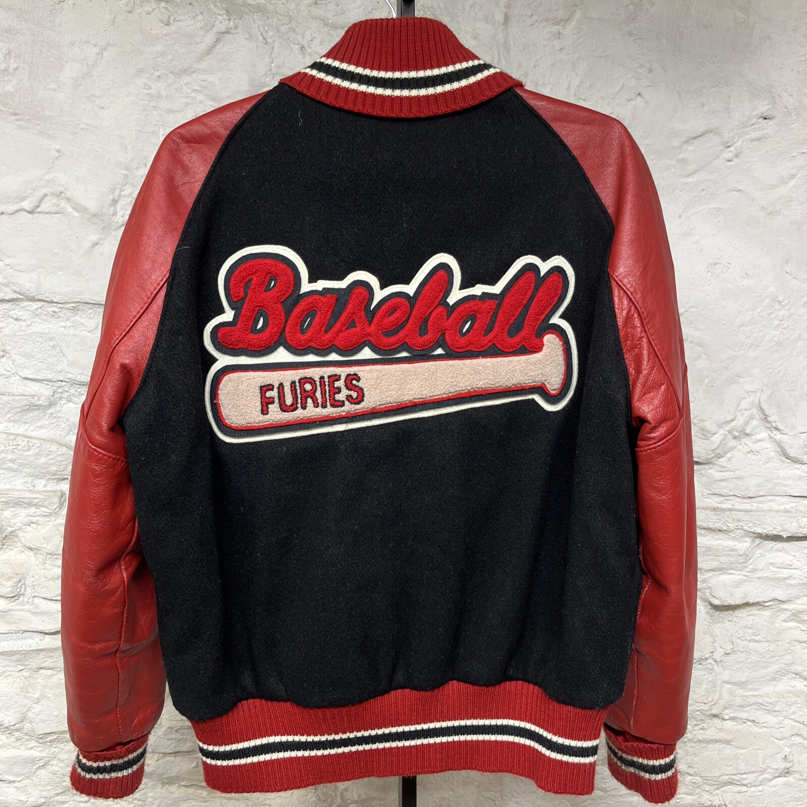 OOAK Vintage The Warriors Movie Baseball Furies Custom Delong Varsity Jacket USA