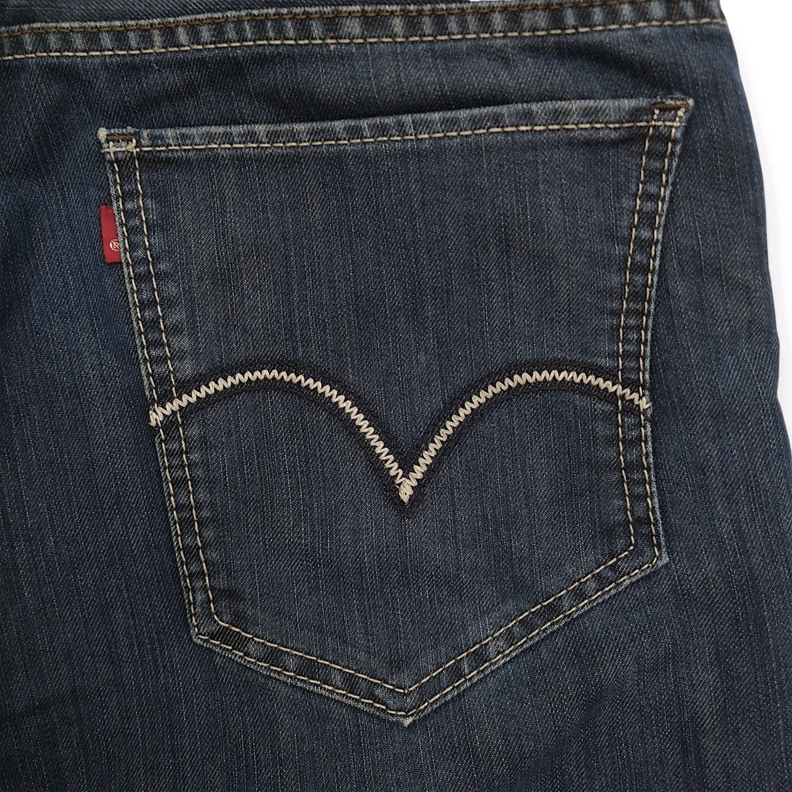 Y2K Levis 511 Jeans Men 31×34 Button Back Cinch Waist Affliction Style Cowboy