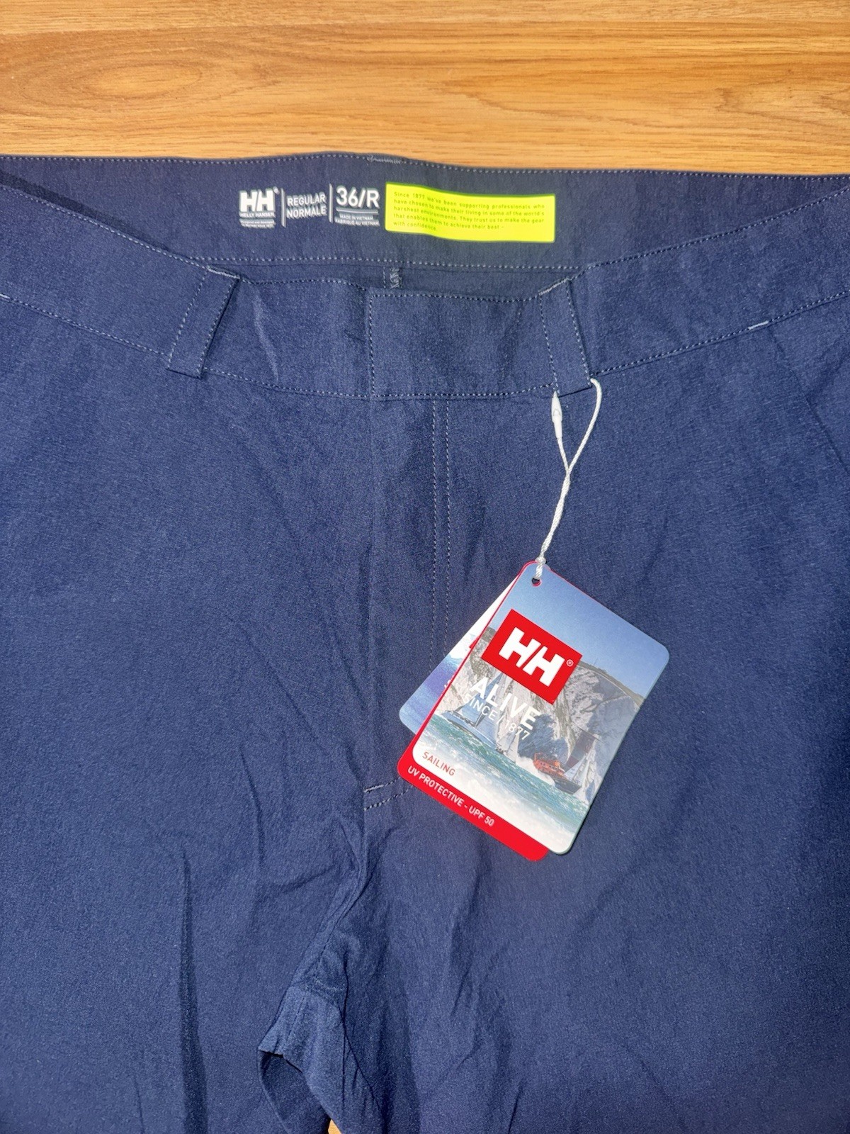 Helly Hansen – Men’s Quick Dry (QD) Pants – Brand New w/ Tags – Size 36R – Navy