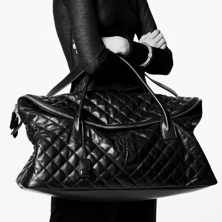 SAINT LAURENT Single Shoulder Travel Bag Shopping Bag Women’s 22×19.6×7.4 in
