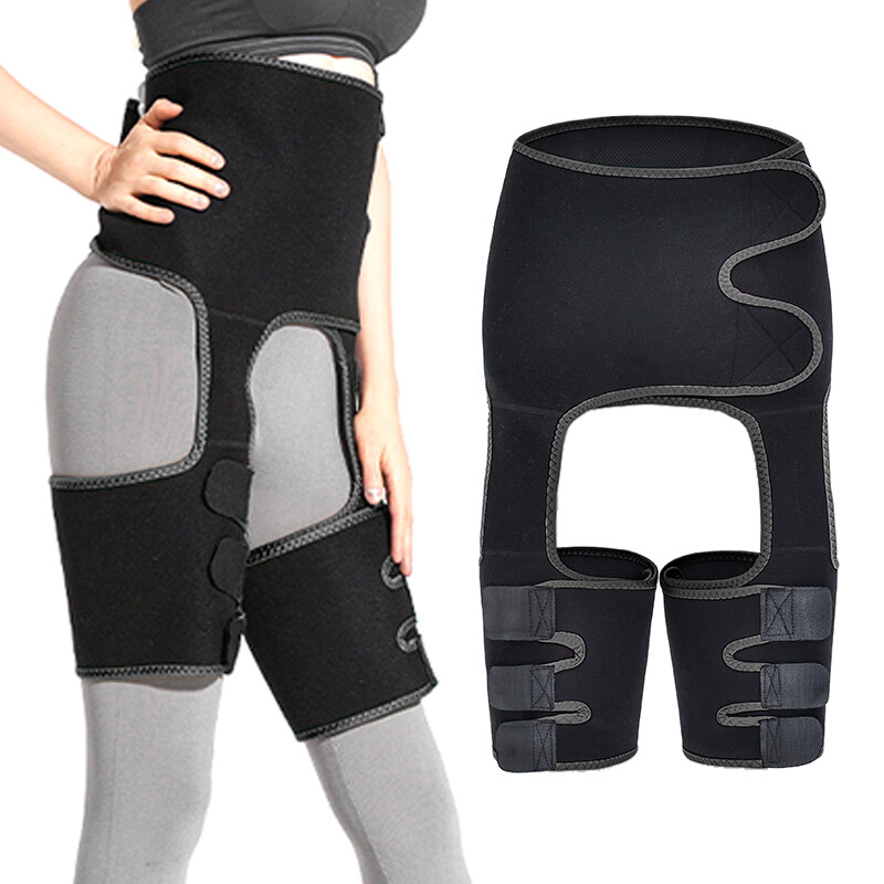 Thigh Trimmer High Waist Trainer Body Shaper Butt Lifter Sweat Belt Exercise US