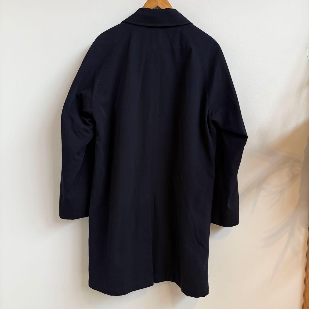 COMOLI British Royal Navy Raincoat Mens Vintage 60s 70s Military Style Jacket