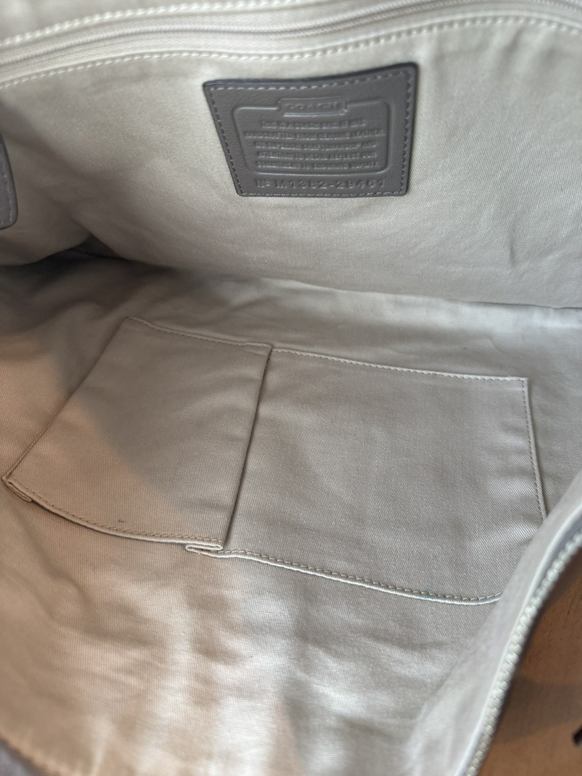 COACH Bleecker Daily Shoulder Bag -Taupe