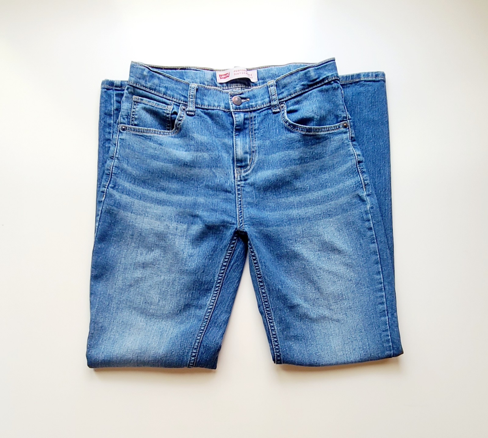 Levis 514 Performance Straight Jeans Boys Size 18 29×31