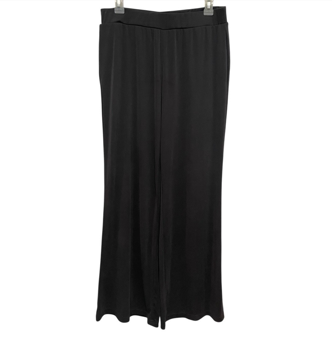 OGLmove Pull On Wide Leg Pant Charcoal Grey Size Medium