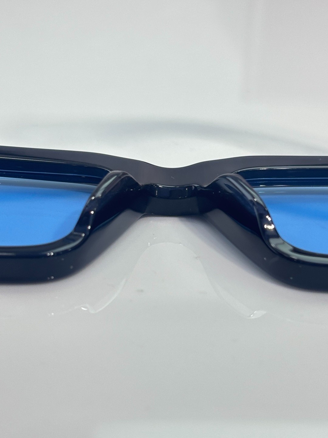 JACQUES MARIE MAG WALKER Black / Ice Blue Mirror 53□21-146 Sunglasses New