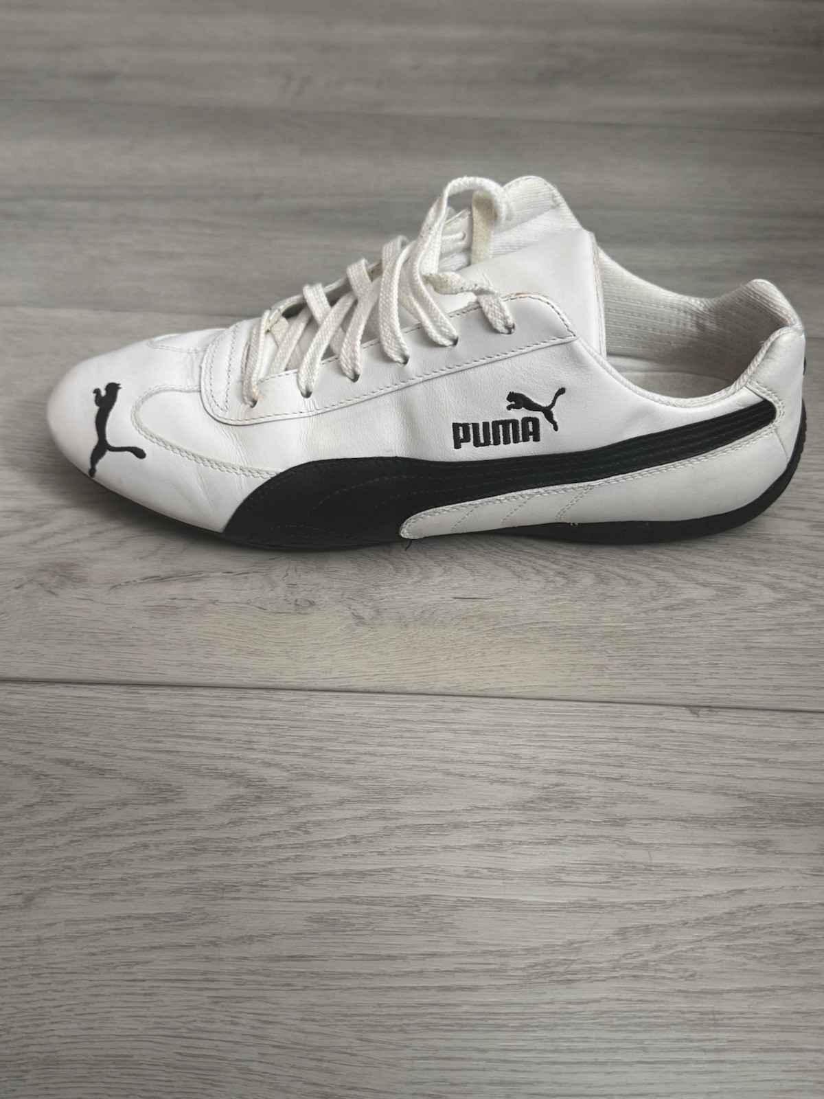 PUMA Speed Cat SD Black/White Size 10.5 Men’s