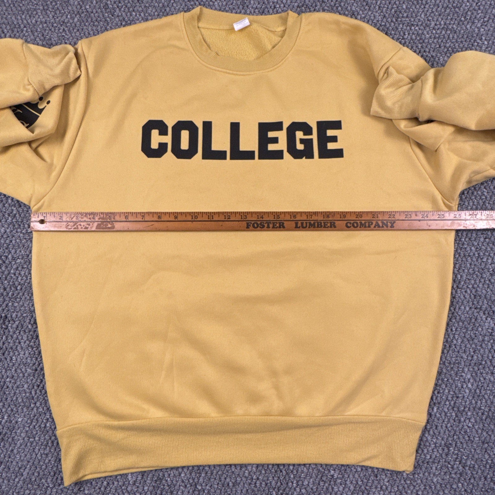 Kansas City Royals Mizzou “COLLEGE” Sweatshirt XL Animal House MLB Theme Night