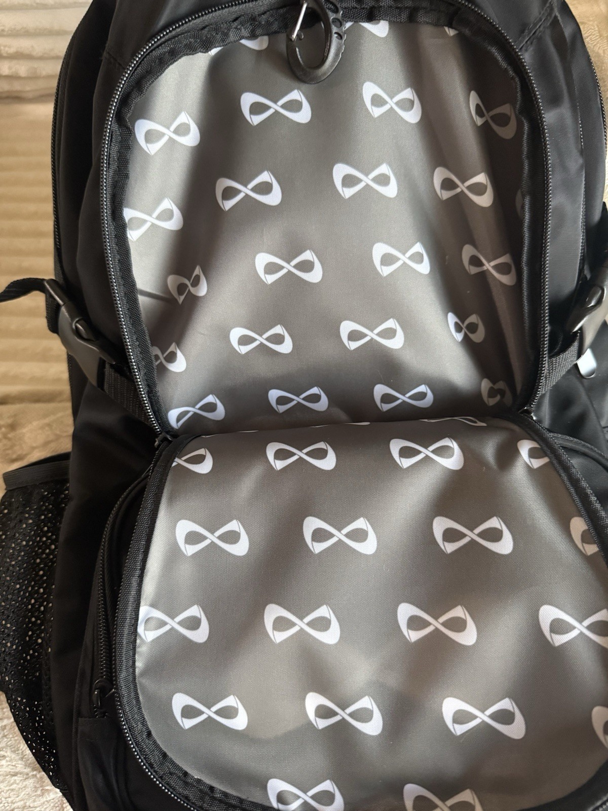 New without tags. Nfinity Classic Cheer Backpack. Black