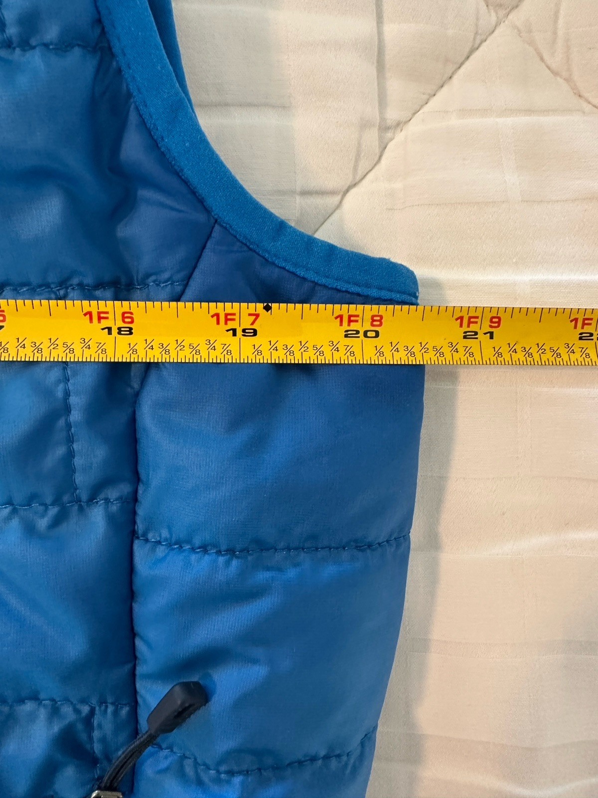 Patagonia Men’s Medium Nano Puff Vest Andes Blue