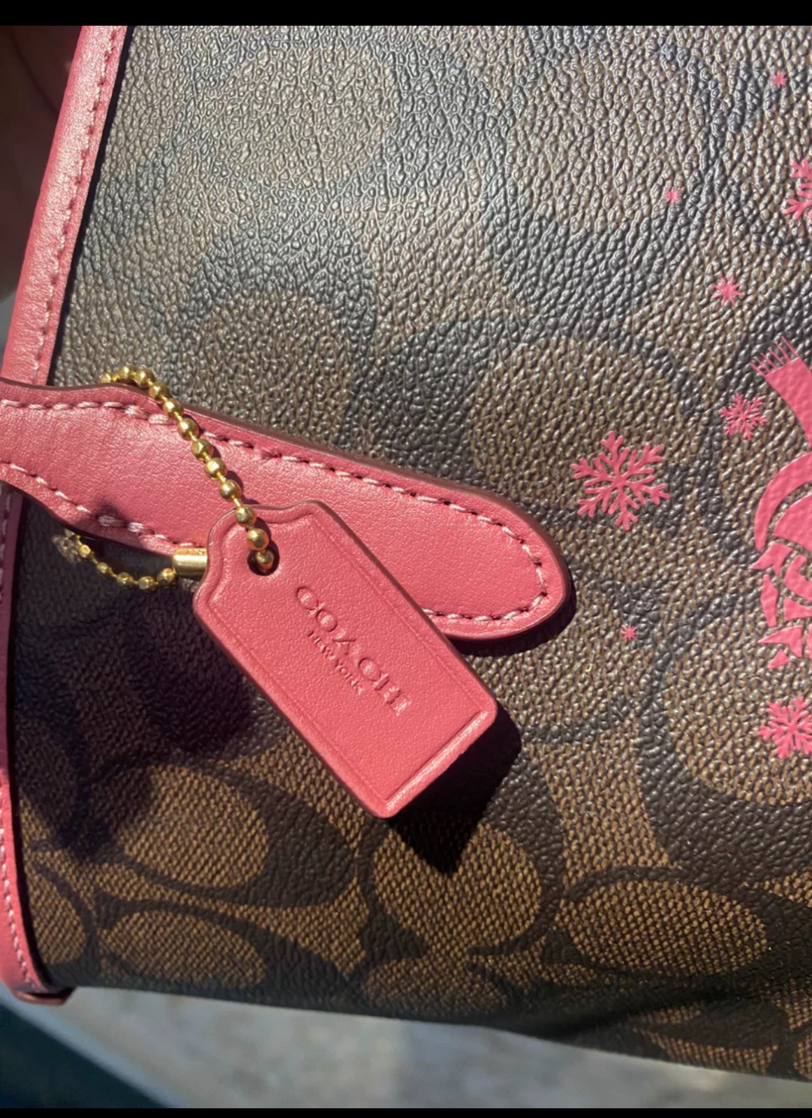 COACH Signature Mini City Tote