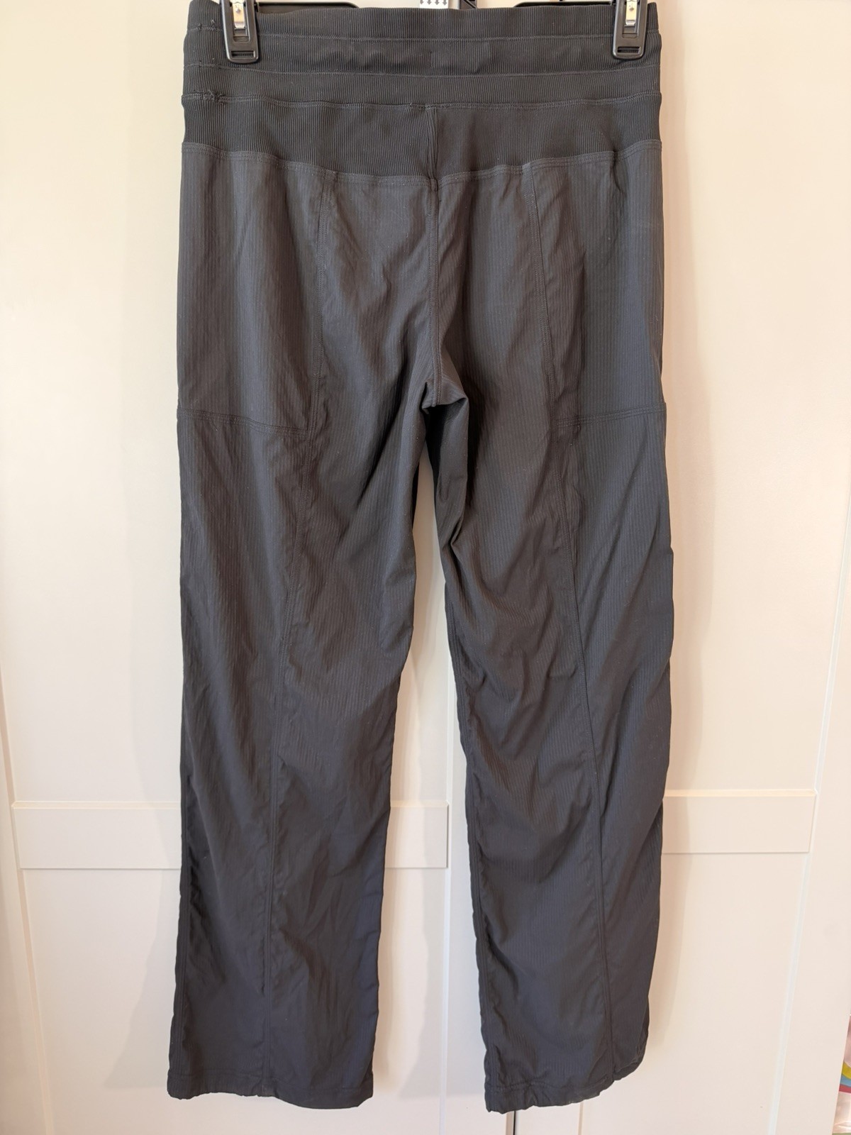 Lululemon Dance Studio Pant Black Straight Leg Women Size 8