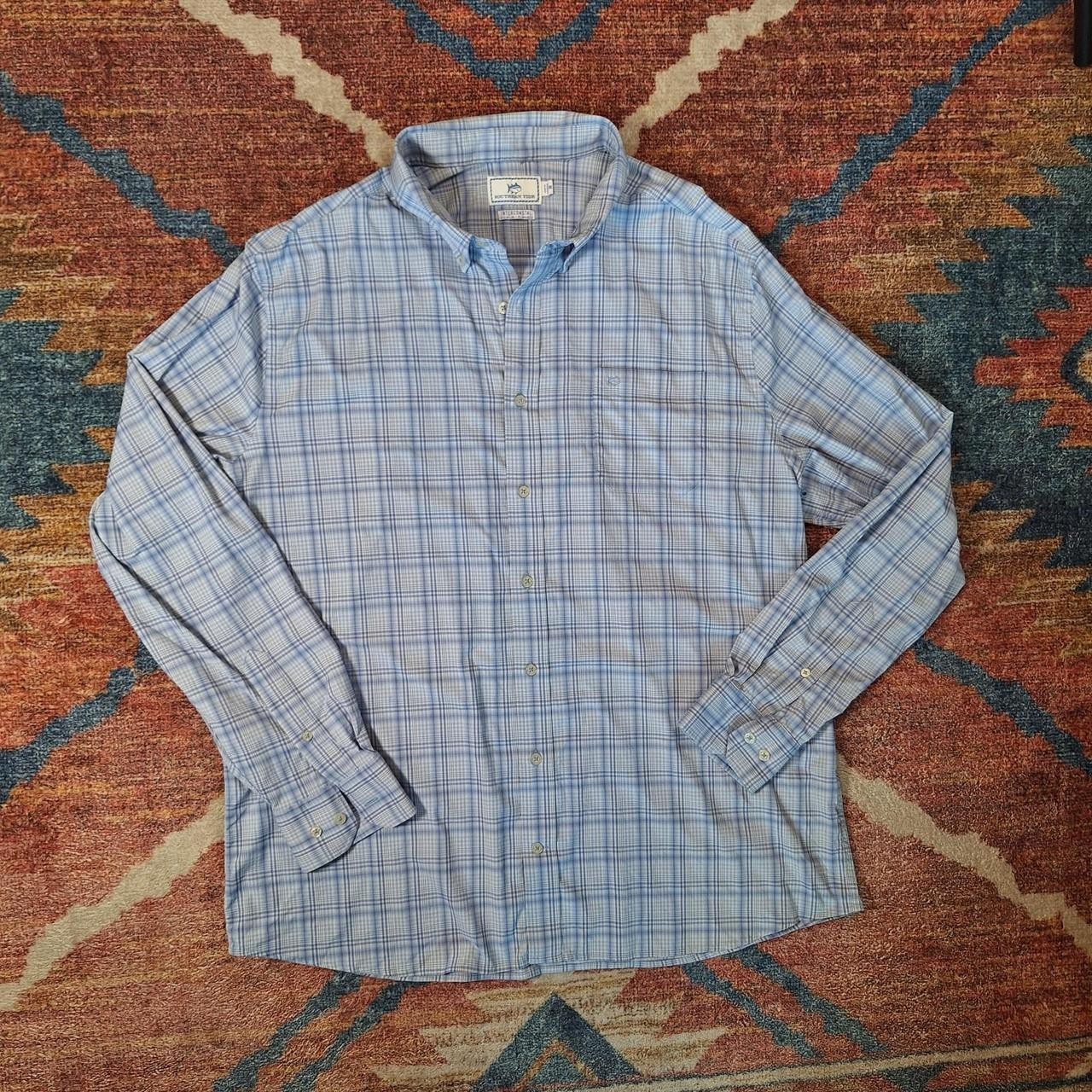 Southern Tide Intercoastal Long Sleeve Performance Button Down Size XXL