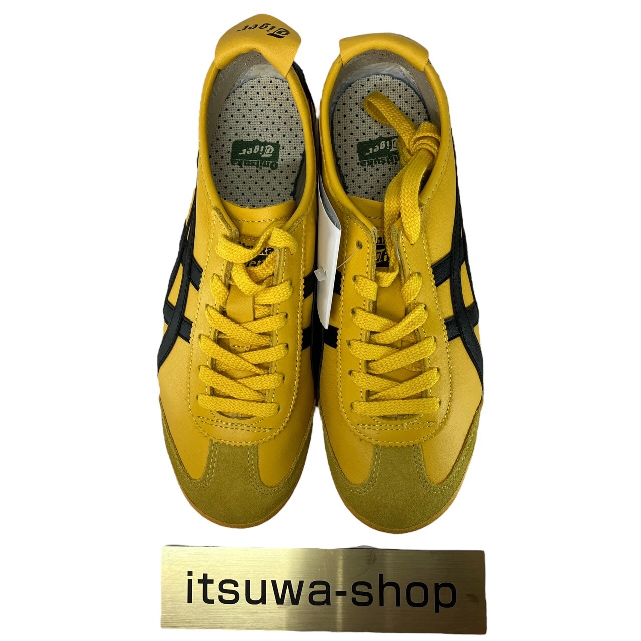 Onitsuka Tiger MEXICO 66 1183C102 751 YELLOW BLACK US 3.5-11 Brand New