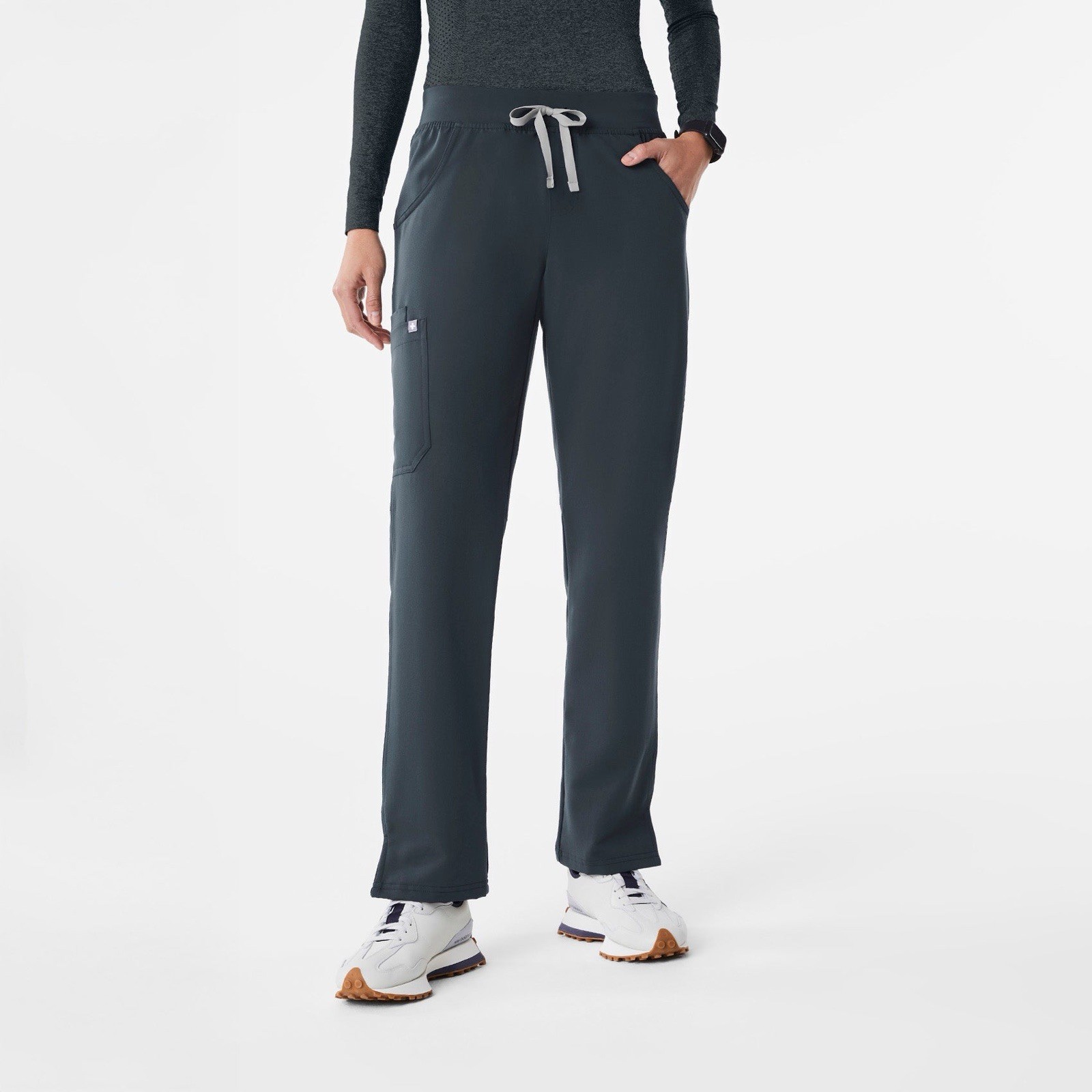 Figs Kade Straight-Leg Scrub Pant in Dark Harbor size XXL