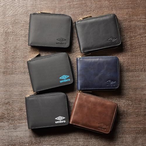 for Men Zip Around Bi-Fold Minimalist Slim