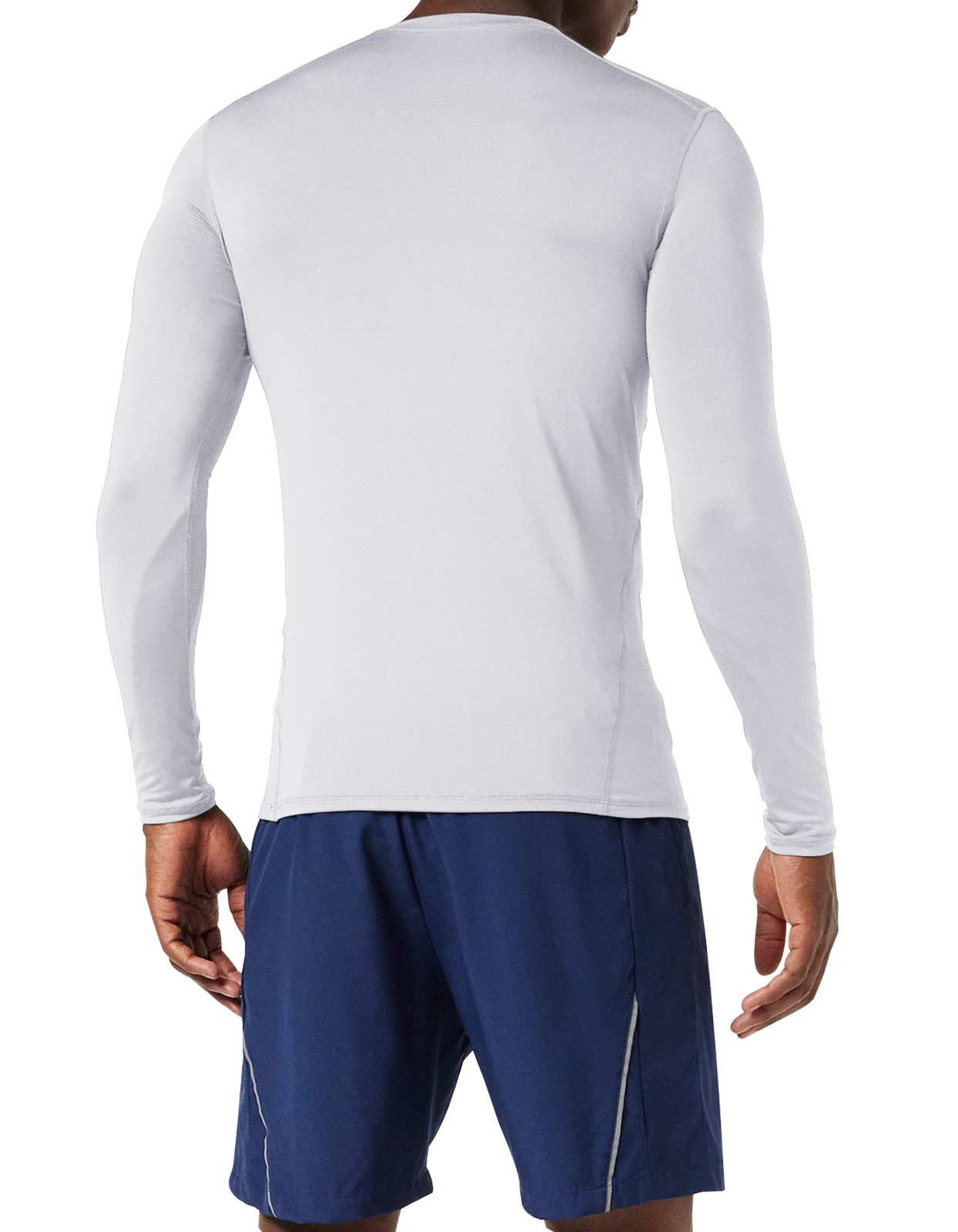 2Pack Men Compression Long Sleeve Shirts Undershirts Workout Gym Sports Running