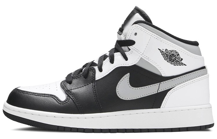 Jordan 1 Mid White Shadow GS 554725-073