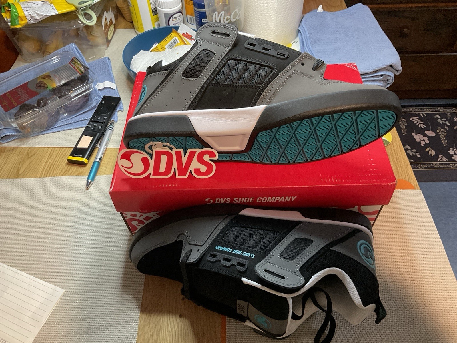 Brand New 11.5 DVS Comanche 2.0+ Style # DVF0000323 Pre-owned Skate Shoe